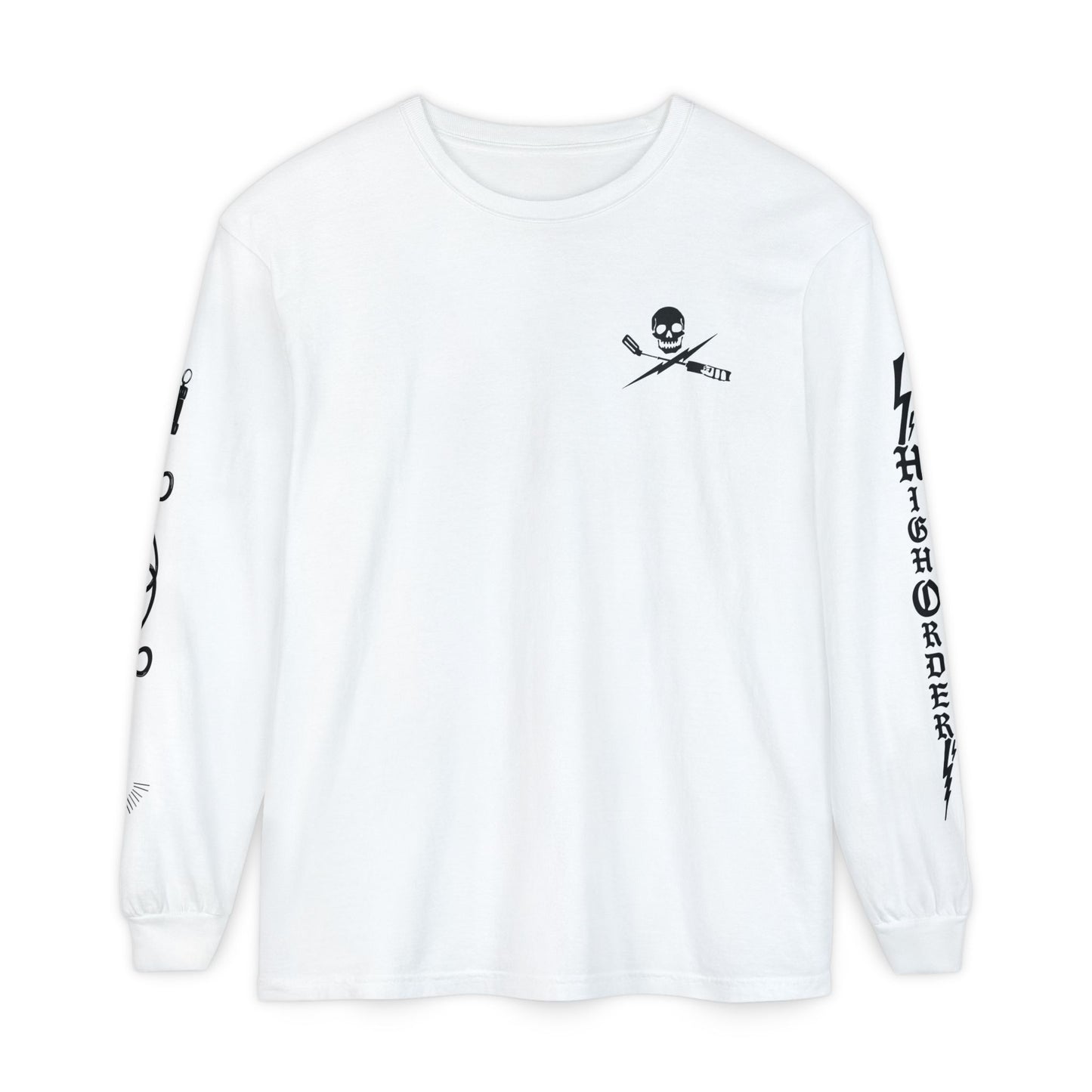 Loot Long Sleeved Tee - White