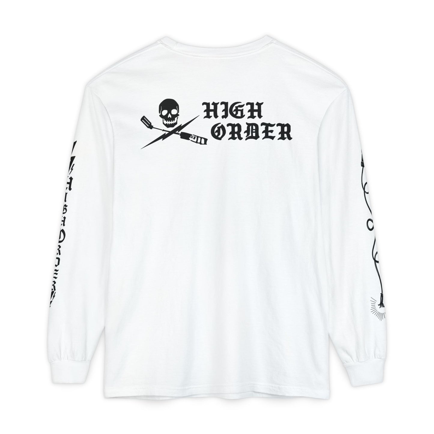 Loot Long Sleeved Tee - White