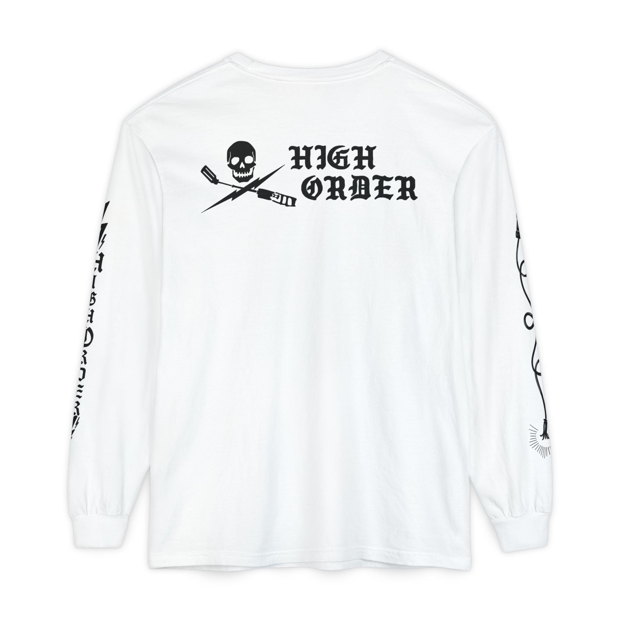 Loot Long Sleeved Tee - White